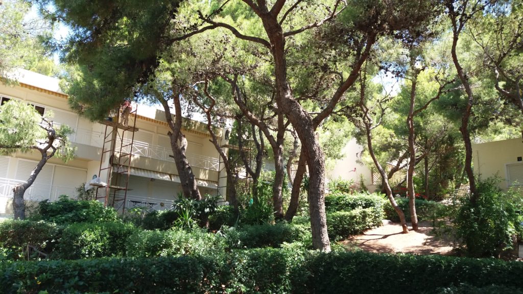 Επισκευή εξωτερικών όψεων συγκροτήματος κτιρίων