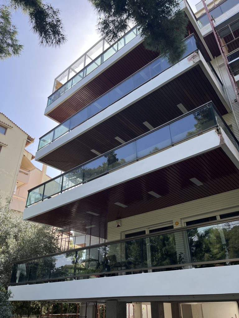 Επισκευή κούτελα μπαλκονιών